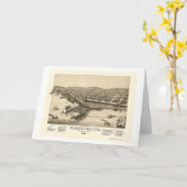 Washburn, WI Panoramische Kaart - 1886 (Gele Bloem)