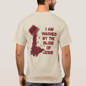 Washed by the blood  t-shirt (Achterkant)