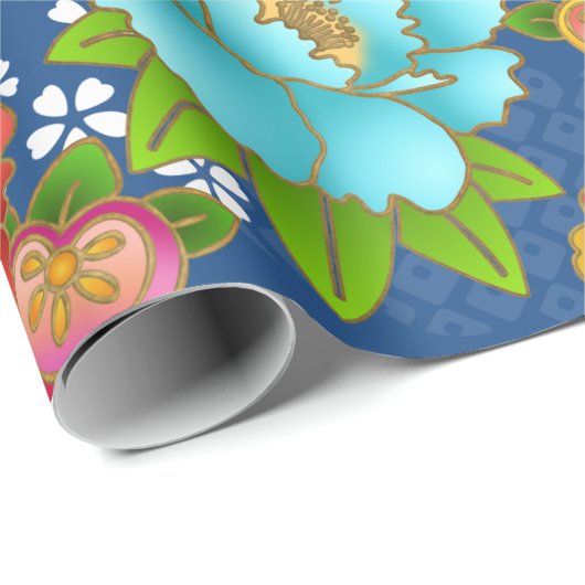 washi gestileerd japans gepatterd papier (Rol Hoek)