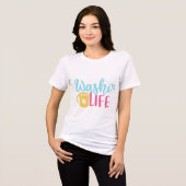Washi Life minimalistisch T-shirt (Voorkant volledig)