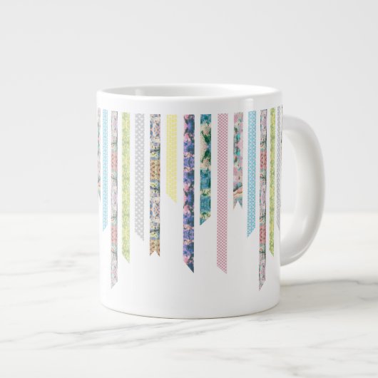 Washi Tape Pastels | DIY & Crafts | Koolstofstroke Extra Grote Mok (Voorkant rechts)