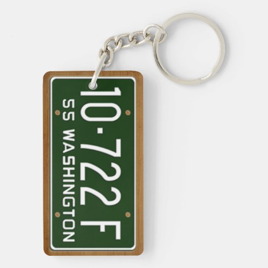 Washington 1955  Bord Sleutelhanger (achterkant)