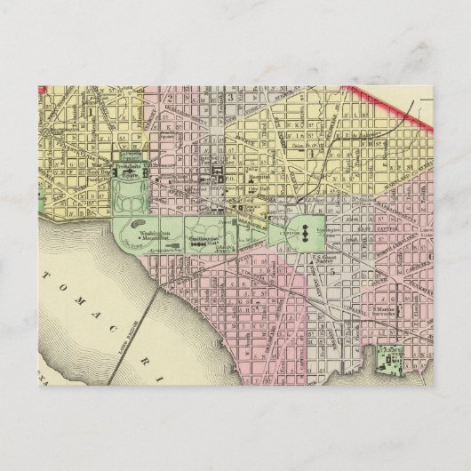 Washington 3 briefkaart (Voorkant)