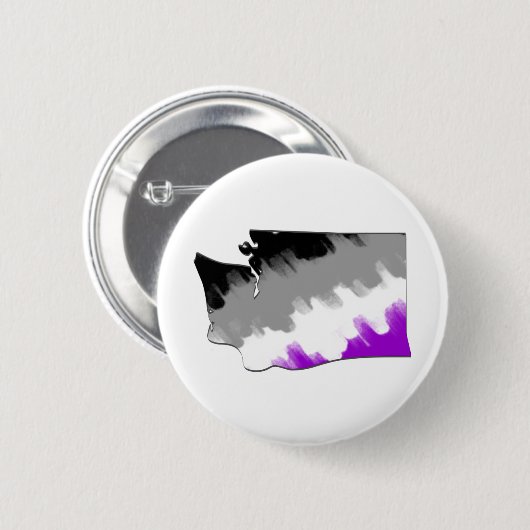 Washington Ace Pride Button (Voorkant /achterkant)