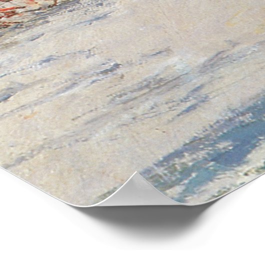 Washington Arch, lente van Frederick Childe Hassam Poster (Hoek)