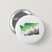 Washington Aro Pride Button (Voorkant /achterkant)