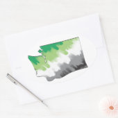 Washington Aro Pride Sticker (Envelop)