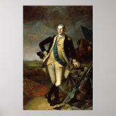 Washington bij Princeton, 1779 / van Charles Peale Poster (Voorkant)