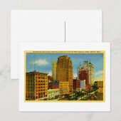 Washington Boulevard, Detroit, Michigan Briefkaart (Voorkant / Achterkant)