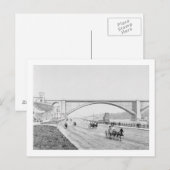 Washington Bridge en de Speedway-foto Briefkaart (Voorkant / Achterkant)