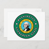 Washington Briefkaart (Voorkant / Achterkant)