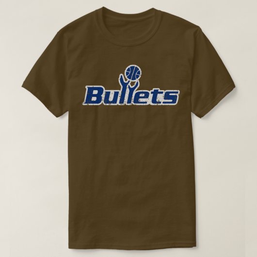 Washington Bullets met lange mouwen T-shirt (Design voorkant)