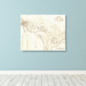 Washington Canvas Afdruk (Insitu (Houten vloer))