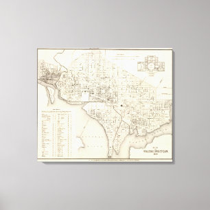 Washington Canvas Afdruk