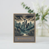 Washington | Carte postale Art gothique (Debout devant)