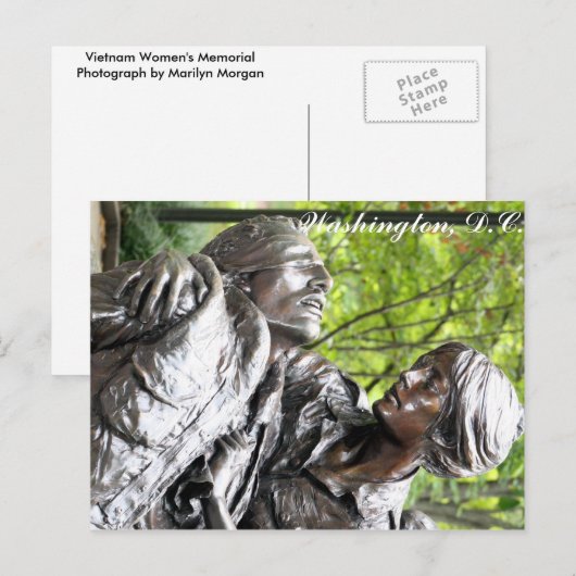 Washington, carte postale de C.C (Devant / Derrière)