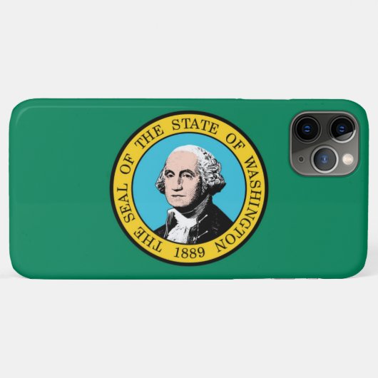 Washington Case-Mate iPhone Case (Achterkant (horizontaal))