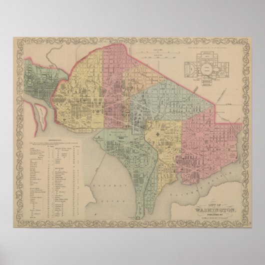 Washington City Poster (Voorkant)