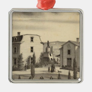 Washington College, Calif Metalen Ornament