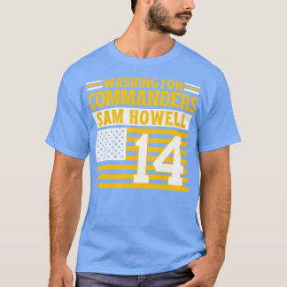 Washington Commanders Howell 14 Amerikaanse vlag T T-shirt