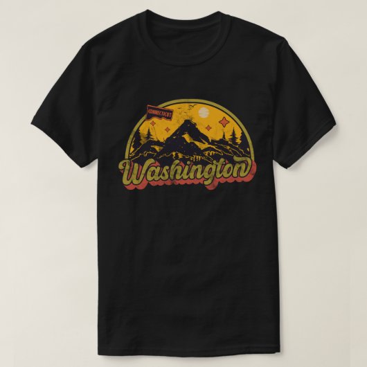 Washington, Connecticut T-shirt (Design voorkant)