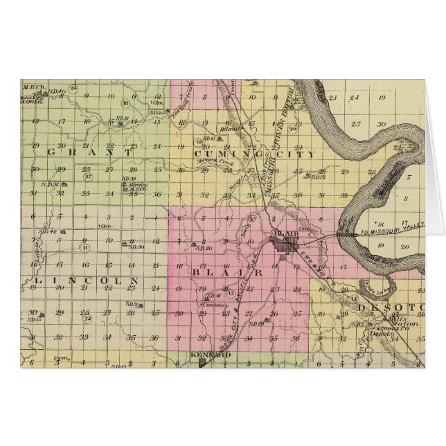 Washington County, Nebraska (Voorkant Horizontaal)