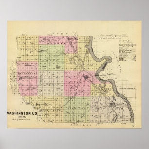 Washington County, Nebraska Poster