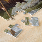 Washington croisant le puzzle du Delaware (Côté)