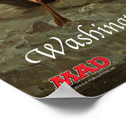 Washington Cross-Dressing the Delaware Poster (Coin)