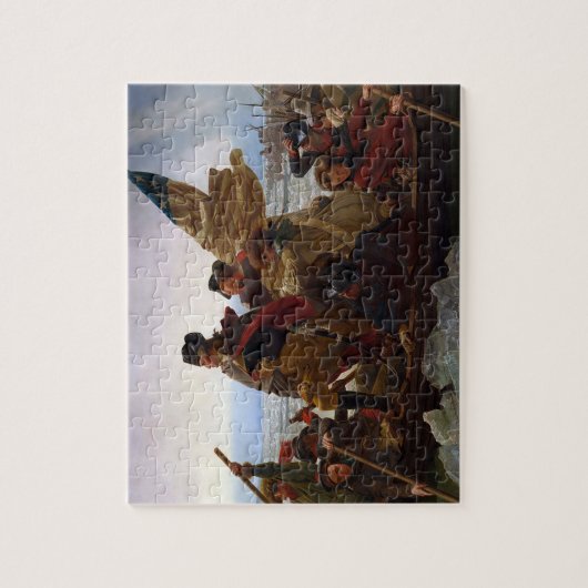 Washington Crossing Delaware Art Legpuzzel (Verticaal)