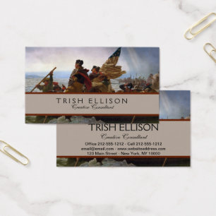 Washington Crossing Delaware Kunst Visitekaartje
