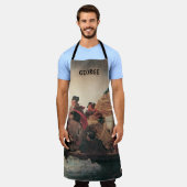 Washington Crossing the Delaware door Emanuel Leut Schort (Gedragen)