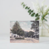 Washington CT, Main Street, 1914 Briefkaart (Staand voorkant)