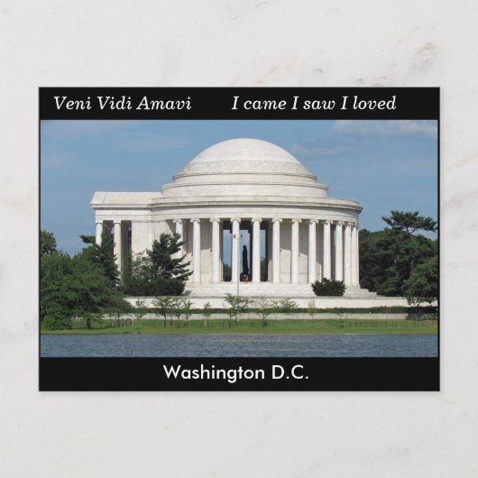 Washington D.C. - ansichtkaart Briefkaart (Voorkant)