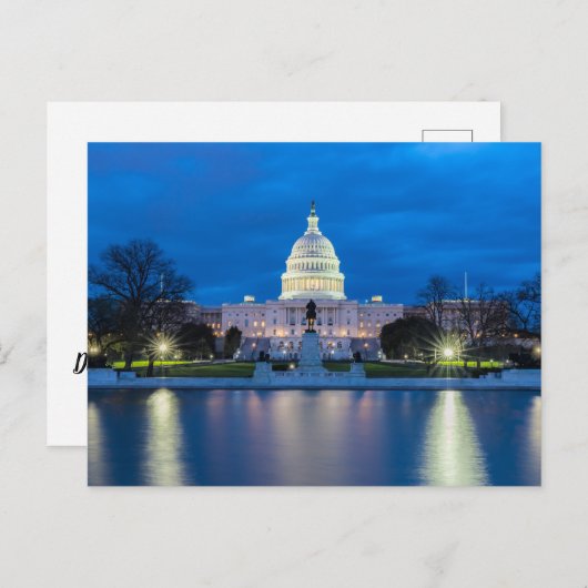 Washington D.C. Briefkaart (Voorkant / Achterkant)