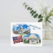 Washington D.C. Briefkaart (Staand voorkant)