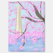 Washington, D.C. / Cherry Blossom Magnet Magneet (Voorkant)