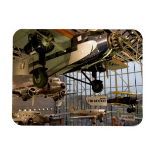 WASHINGTON, D.C. DE V.S. Binnen getoond vliegtuig Magneet