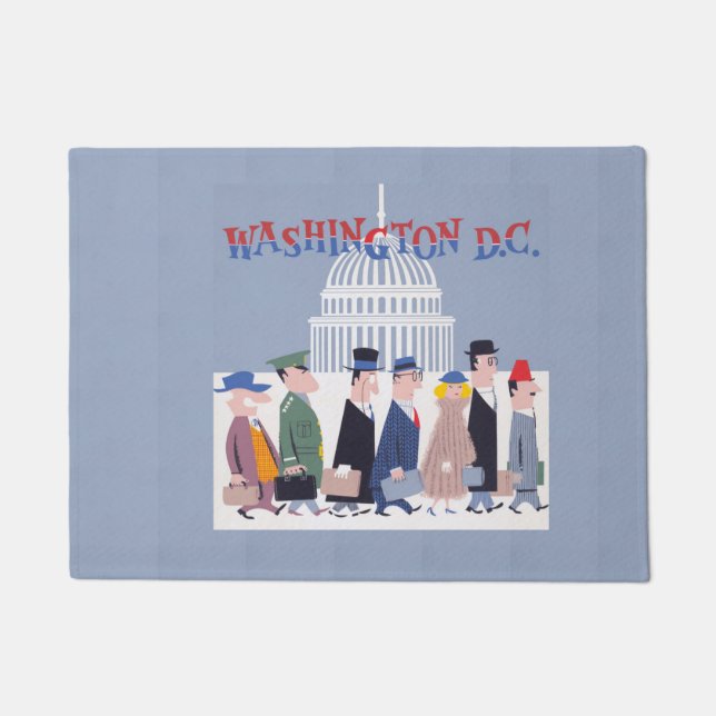Washington D.C. Deurmat (Voorkant)