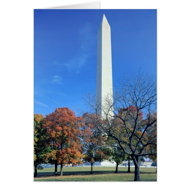 WASHINGTON, D.C. États-Unis. Monument Washington s (Devant)