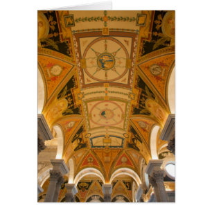 WASHINGTON, D.C. États-Unis. Plafond du deuxième é