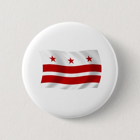 Washington D.C. Flag Button (Voorkant)