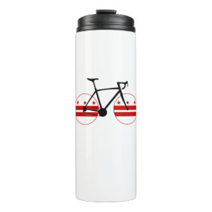 Washington D.C. Flag Cycling Thermosbeker