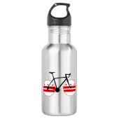 Washington D.C. Flag Cycling Waterfles (Voorkant)
