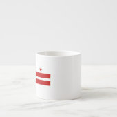 Washington D.C. Flag Espresso Kop (Voorkant)