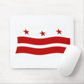 Washington D.C. Flag Mousepad Muismat (Met muis)