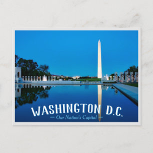 Washington D.C. - Hoofdstad van onze natie Uitnodiging Briefkaart