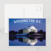 Washington D.C. - Hoofdstad van onze natie Uitnodiging Briefkaart (Voorkant / Achterkant)