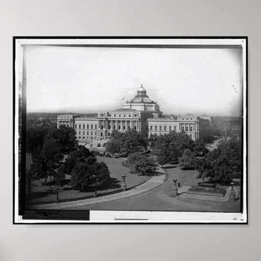 Washington D.C., Library of Congress Poster (Voorkant)