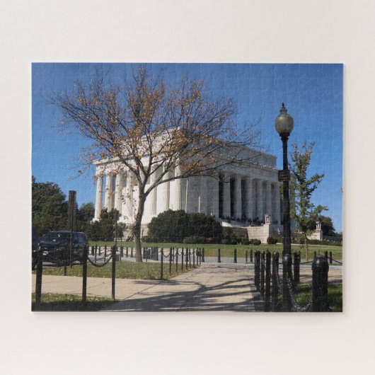 Washington D.C. Lincoln Memorial Legpuzzel (Horizontaal)